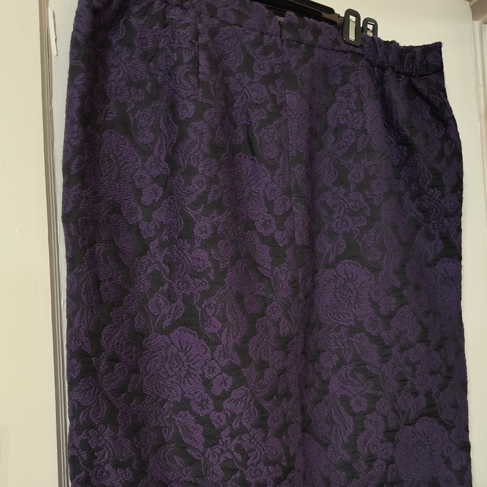 Talbot's Lined 14W Skirt, Wool Blend